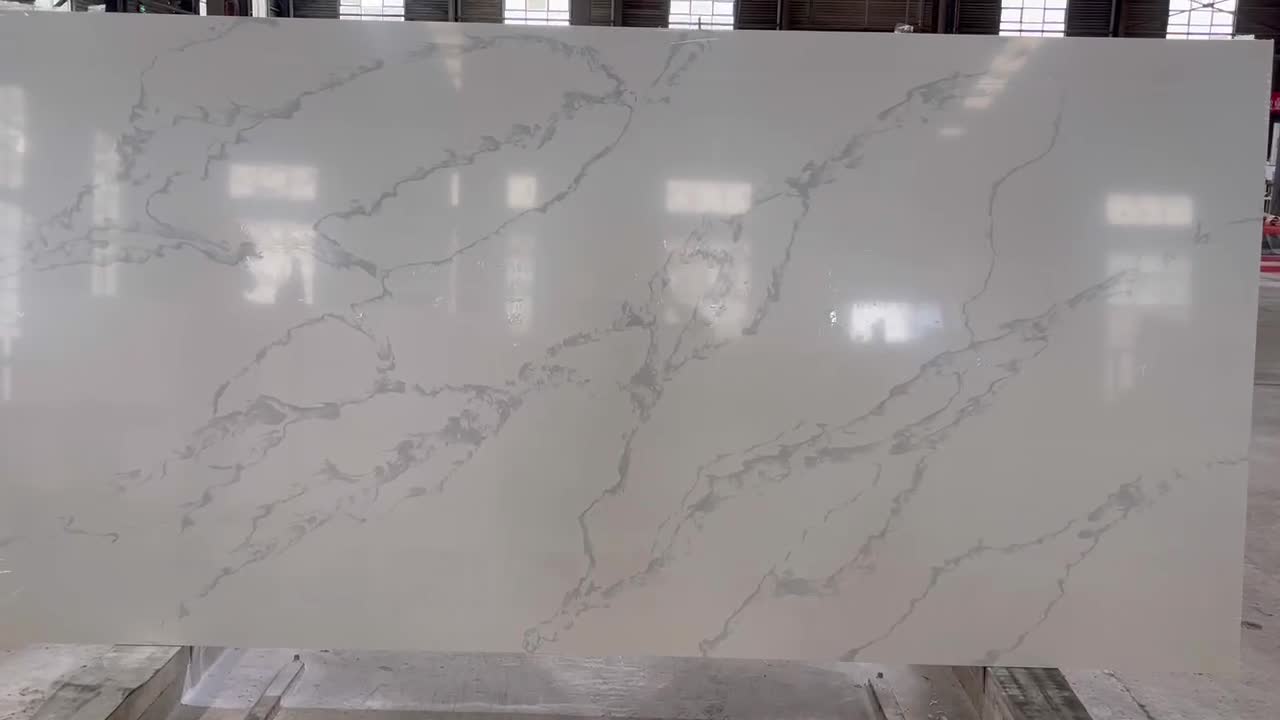 Quartz Slab Artificial Stone Slabs Hot Sale Pattern 8008