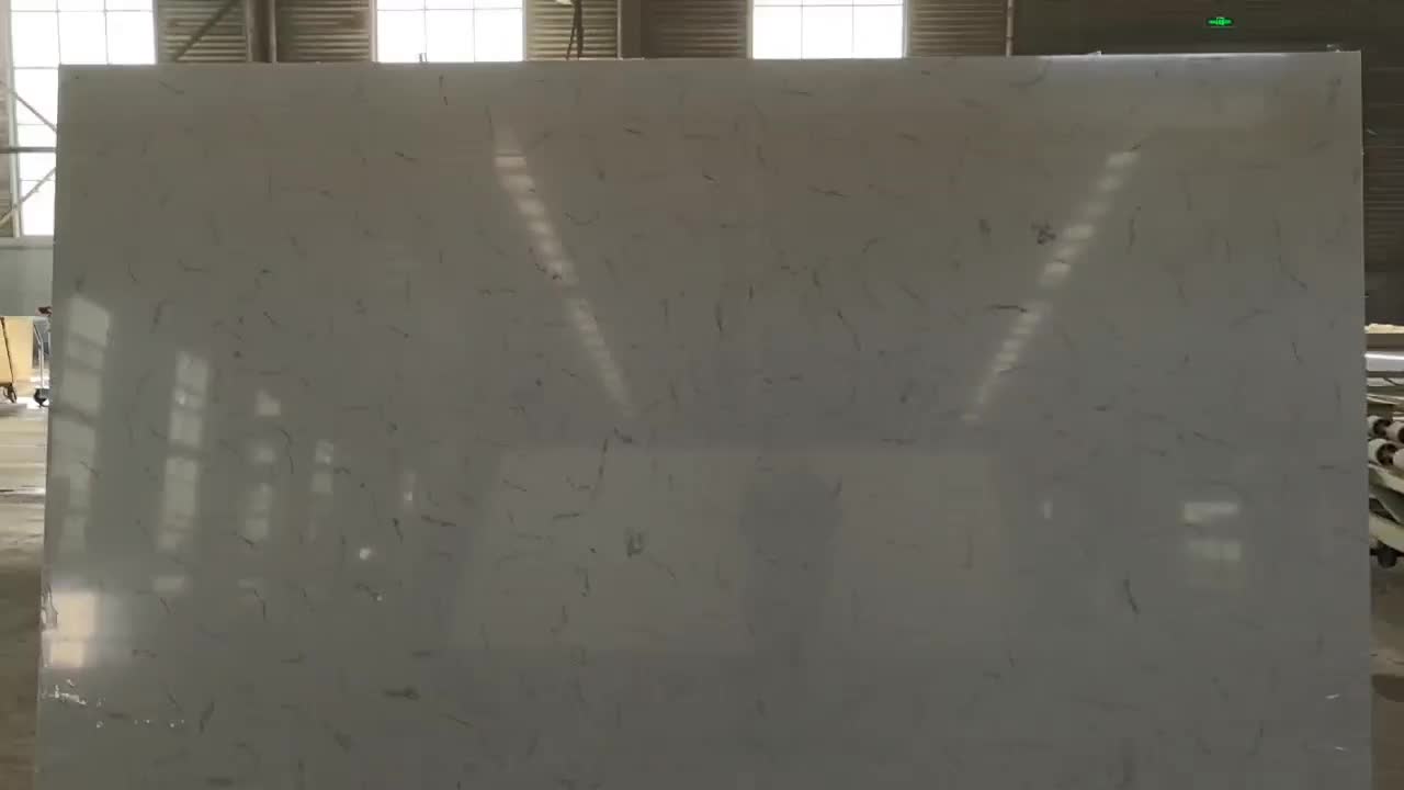 Quartz Slab Artificial Stone Slabs Hot Sale Pattern Whisper