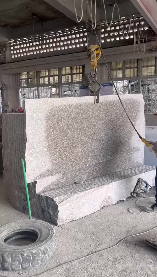 China Colonial Ivory White Granite Polished Big Slabs