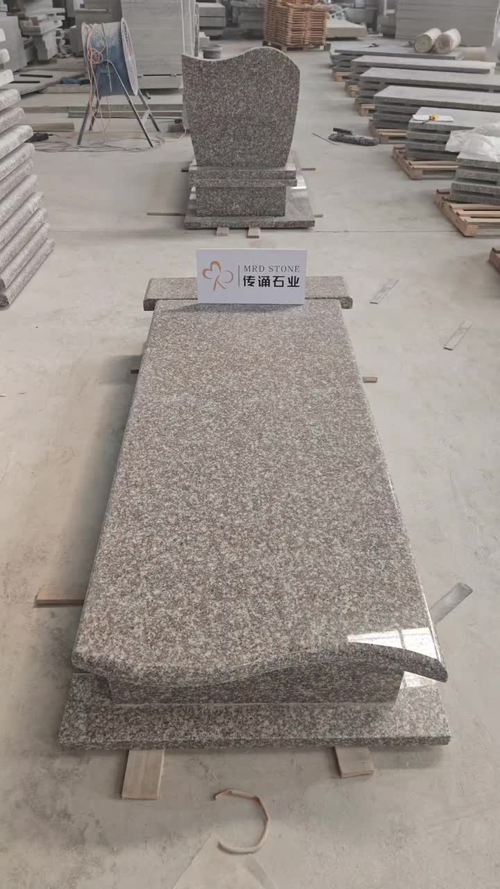 Original G664 Granite Polished Tombstone