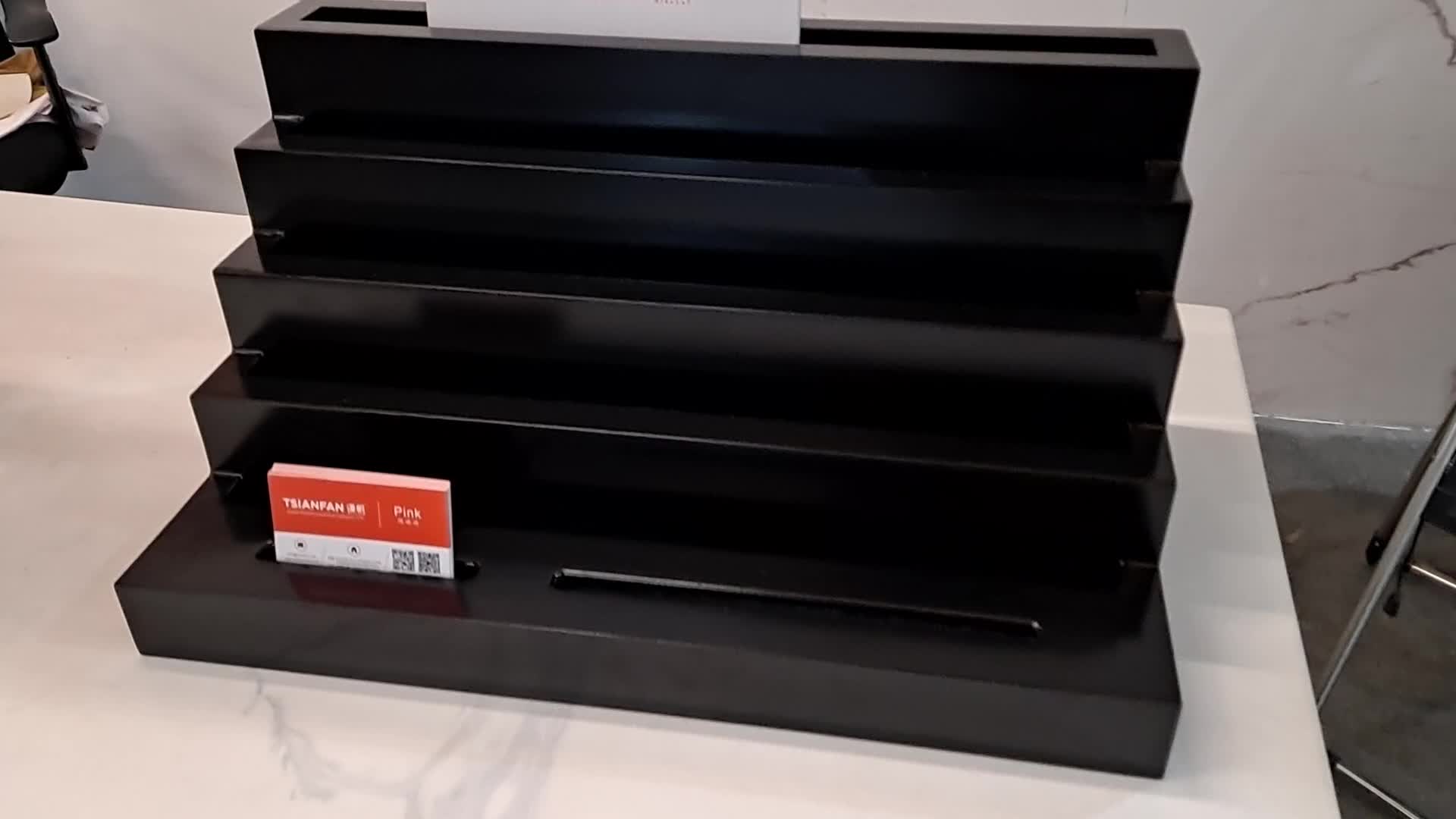 Counter Display Stand-Black