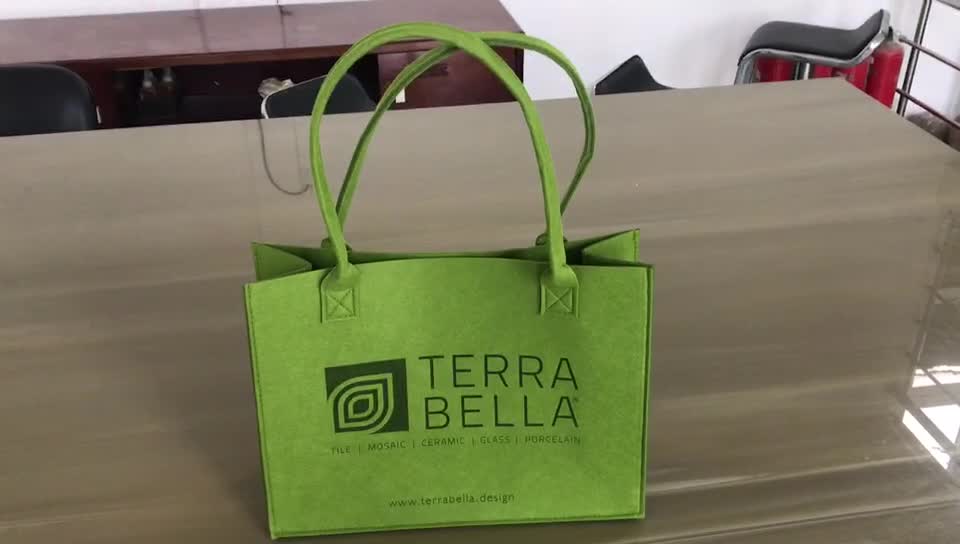 Green Felt Bag-Packing Bag-Can Put Anything