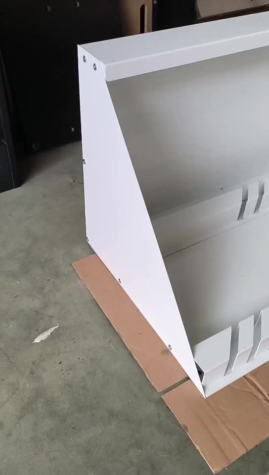 Table Stand—White-Customized QR Code Printing