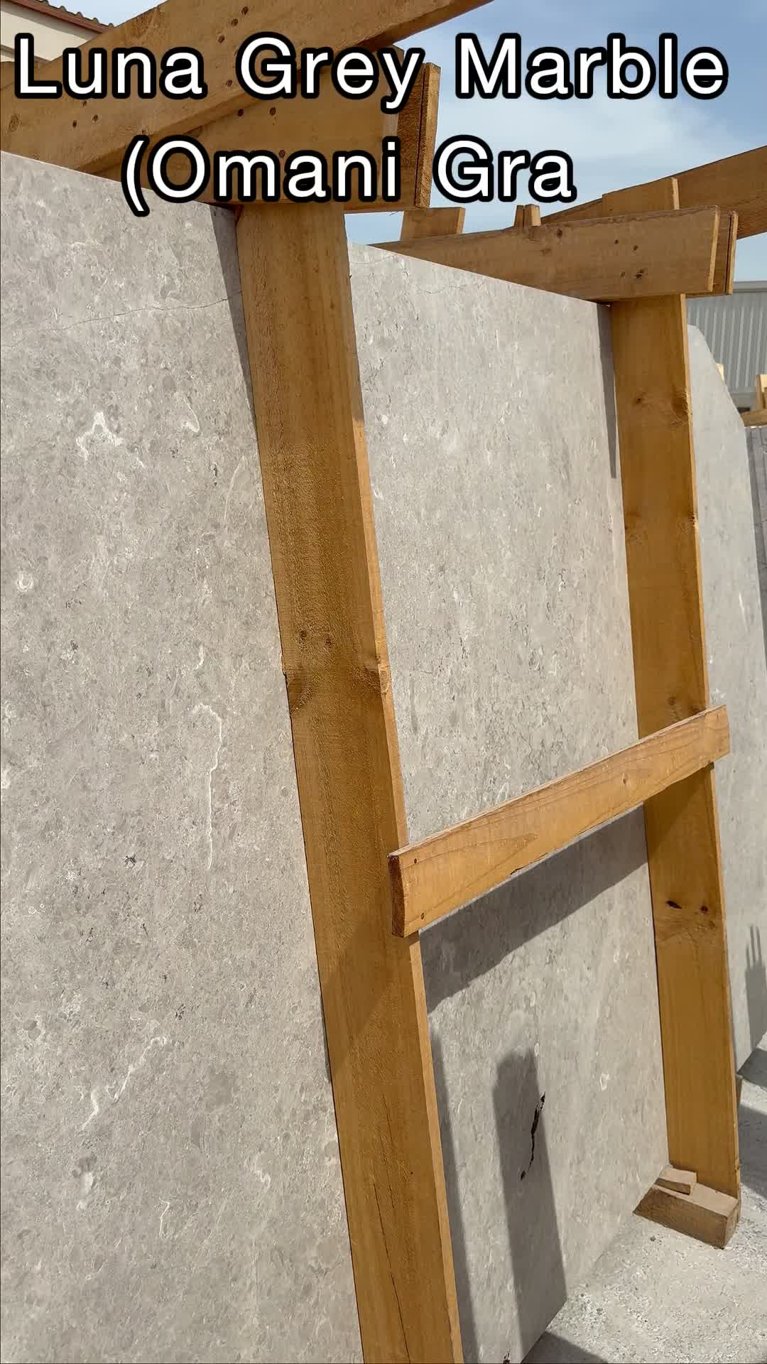 Omani Gray Marble Slabs