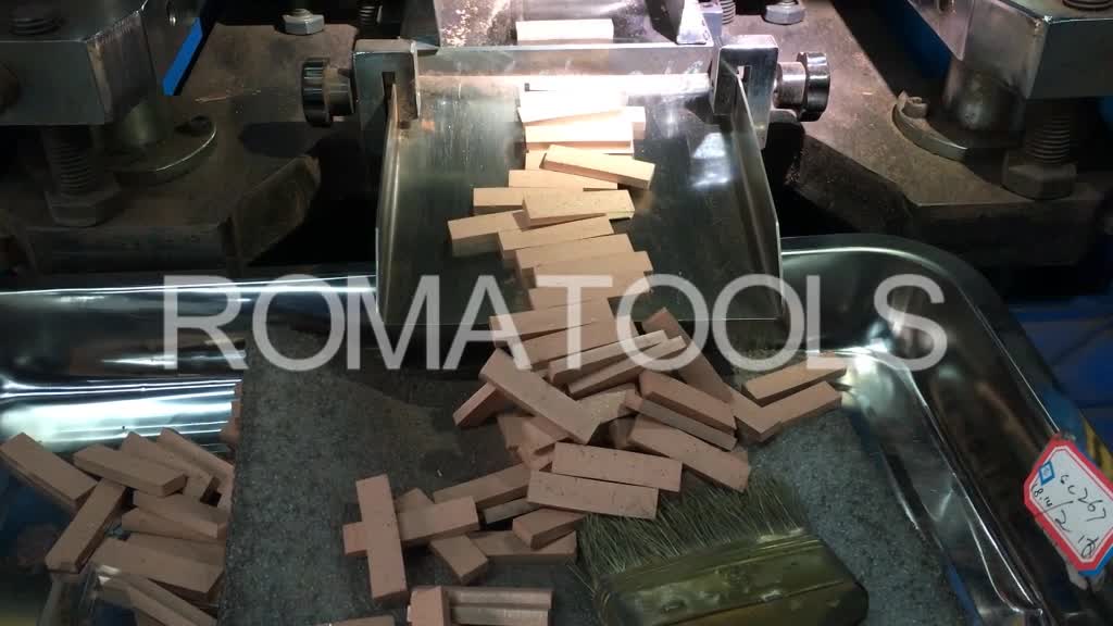 40X5.5X10mm Romatools Marble Diamond Segments Horizontal Cut
