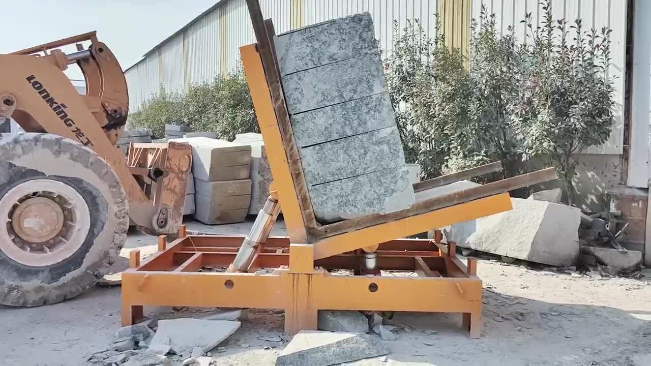 Turnover Stone Block Tilting Machine