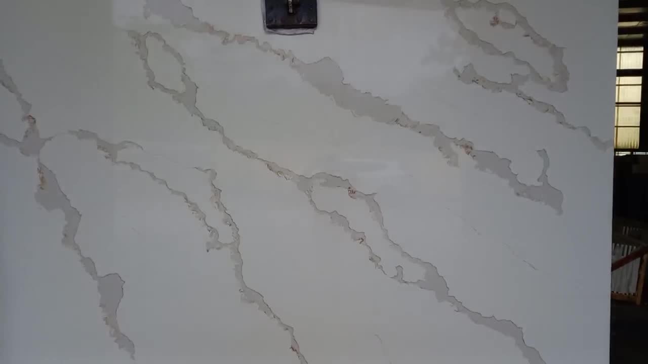 LQ - 919 Calacatta Garcia Quartz Slabs Vietnam