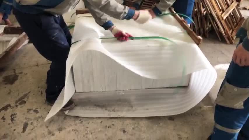 A Quality Pure White Marble 40 X 80 X 3Cm Tile