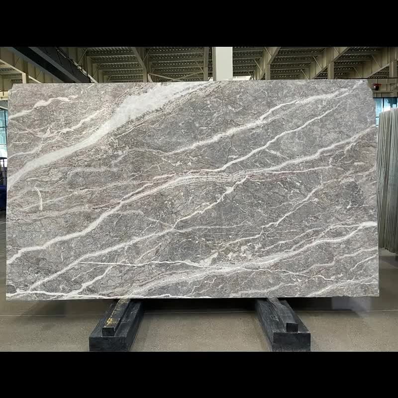 Italian Pesco Grey Marble Slabs