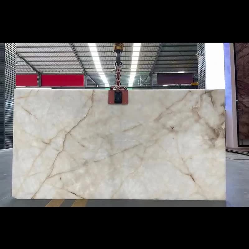 White Crystallo Quartzite Slabs