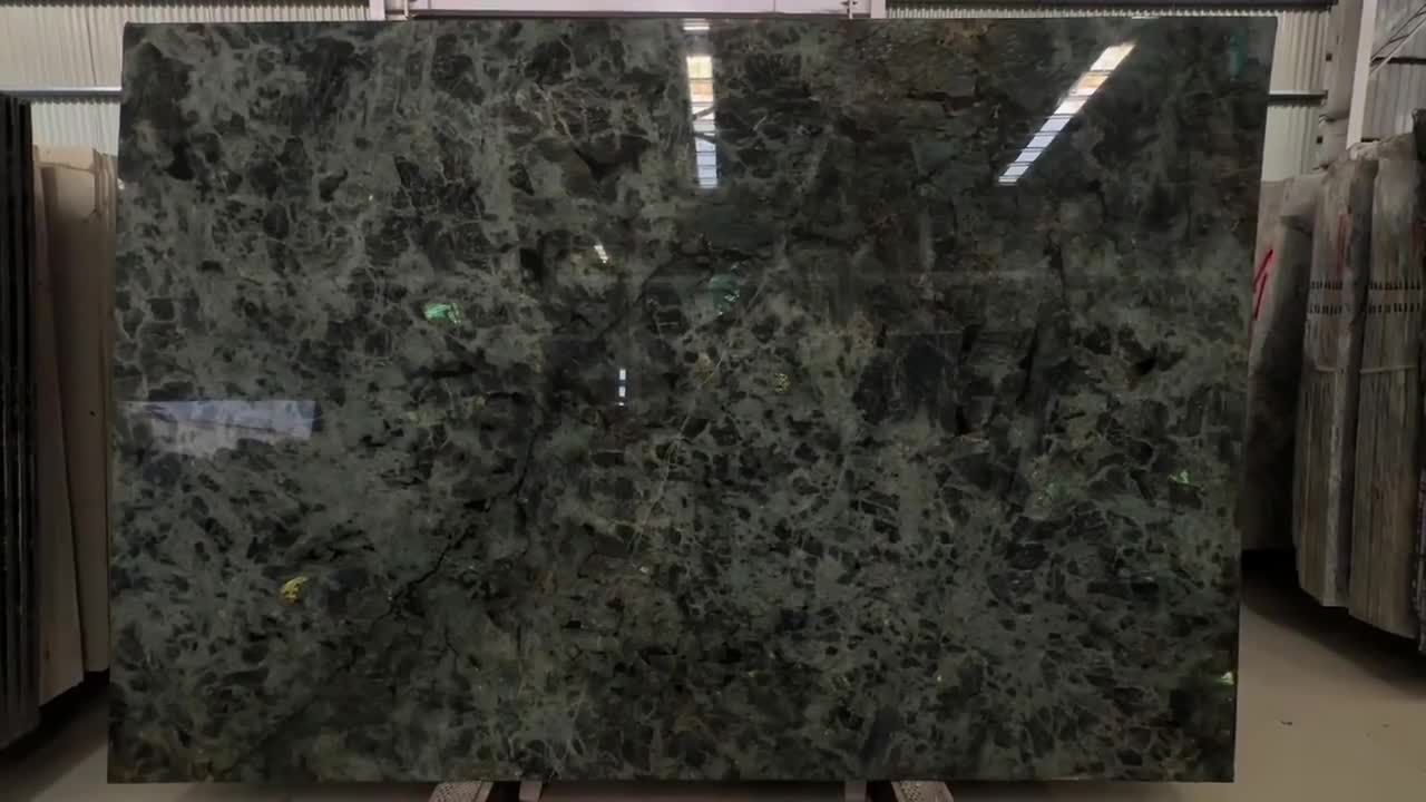 Madagascar Lemurian Blue Polished 2Cm Granite Slabs