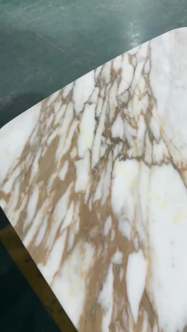 Nature Slab Polished Design Calacatta Gold Marble Slabs