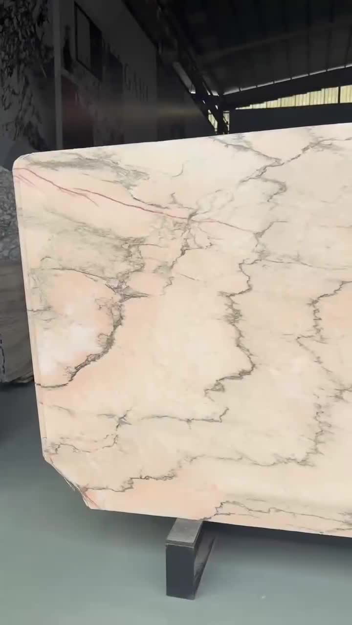 Pink Portugal Rosa Lagoa Venado Marble Slabs