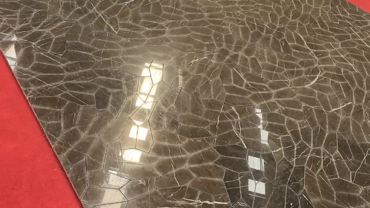 Marron Emperador Marble Slab Tiles Saint Laurant