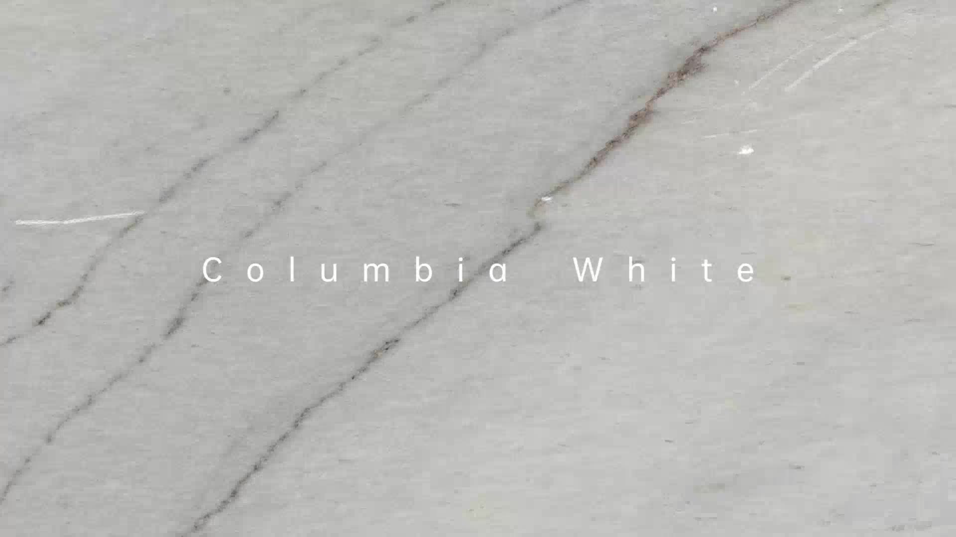 Columbia White Marble Slabs