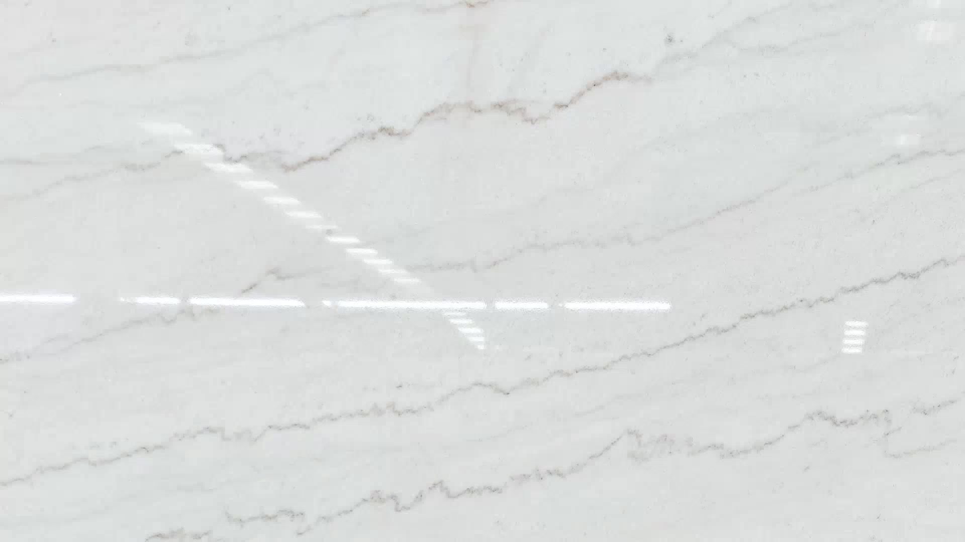 Guangxi White Marble Slabs For Home Interior Decoration