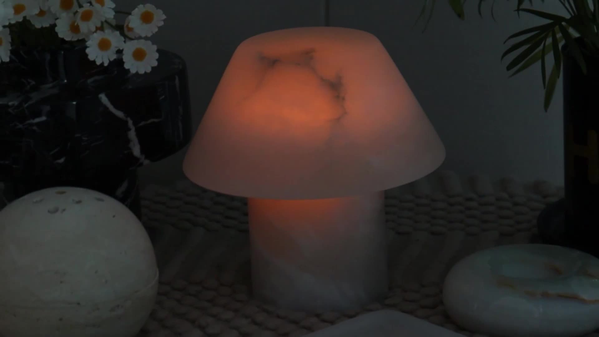 Modern Mushroom Shaped Bedroom Lamp Home Decor Products