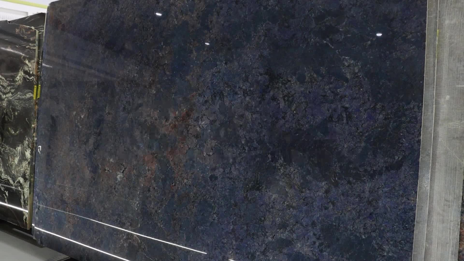 New Sodalite Blue Granite Slabs For Villa Decoration