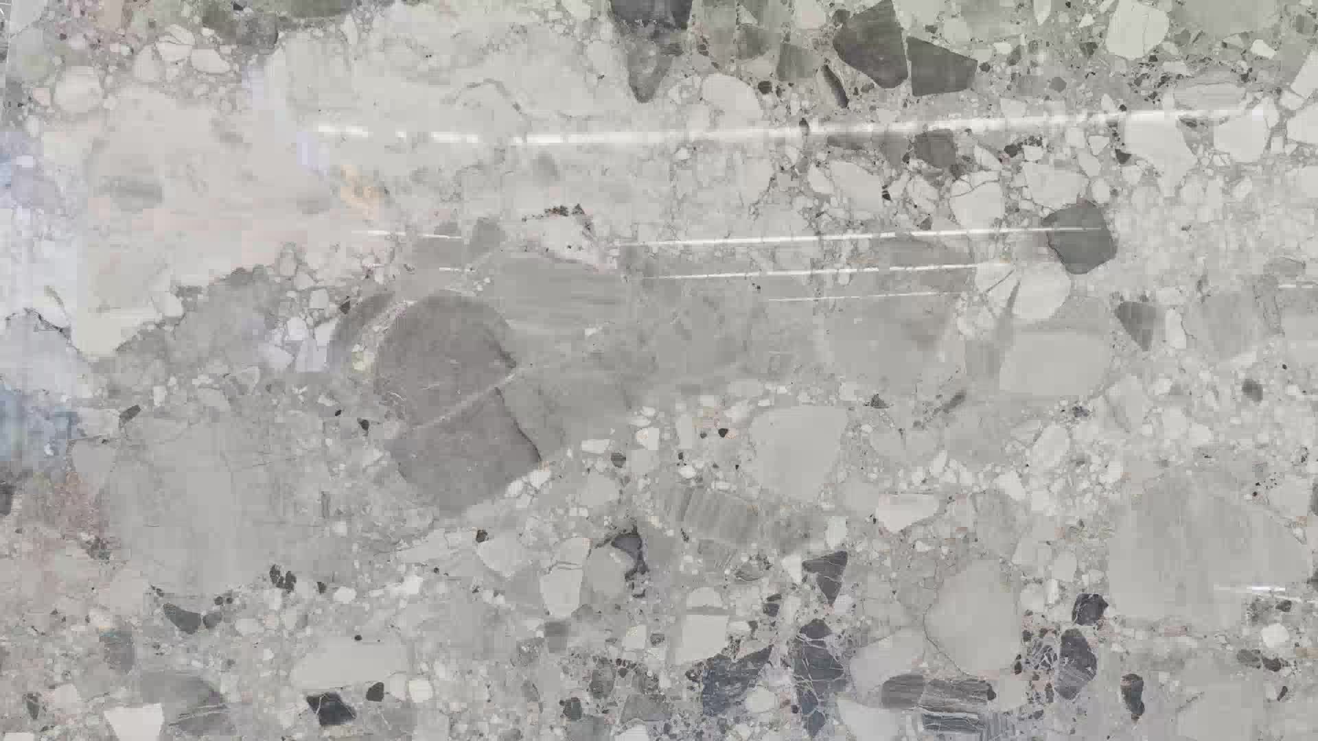 Pandora White Marble Slabs For Kitchen Island And Flooring