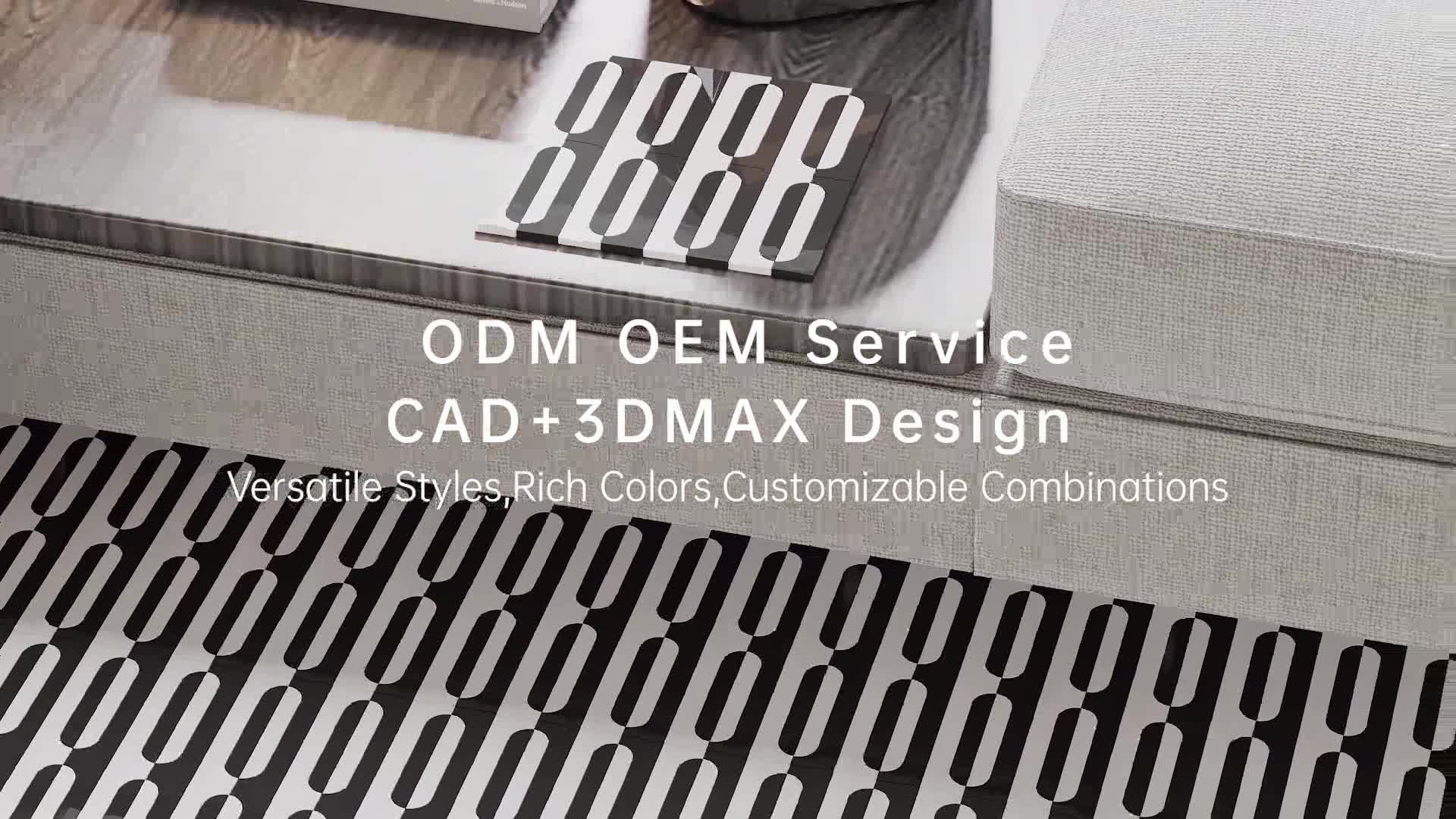Quality Rectangular Marble Mosaic Tiles For Home Decoration