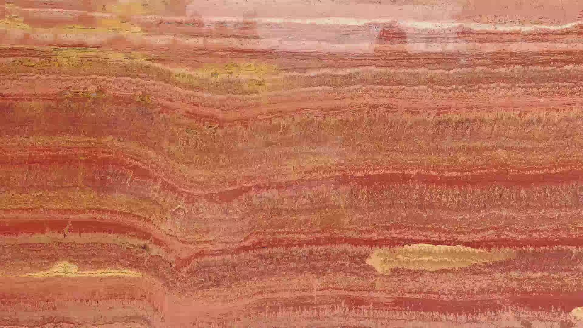 Red Travertine Slabs For Sountertops Flooring Decoration