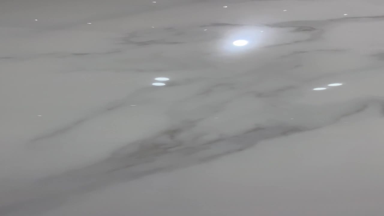 China Fish Belly White Glossy 12Mm Sintered Stone Slabs