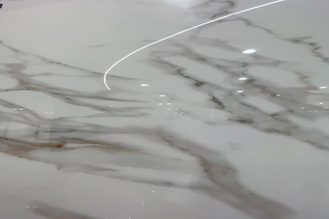 Chinese Fish Belly White Glossy 12Mm Porcelain Tiles