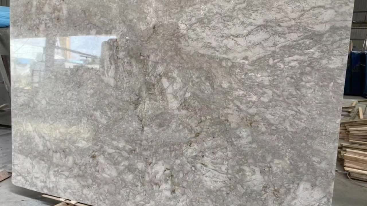 Brazil Shangri-La Grey Quartzite Wall Floor Slab Tiles