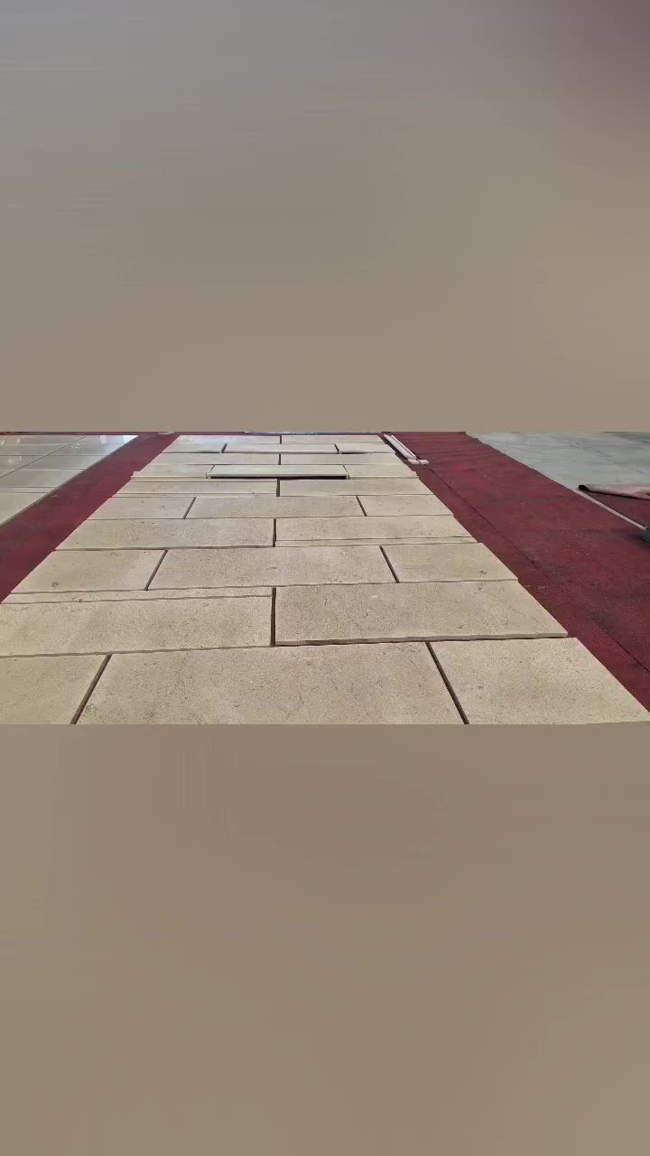 French Bordeaux Limestone Slab For Cutting Floor Tiles