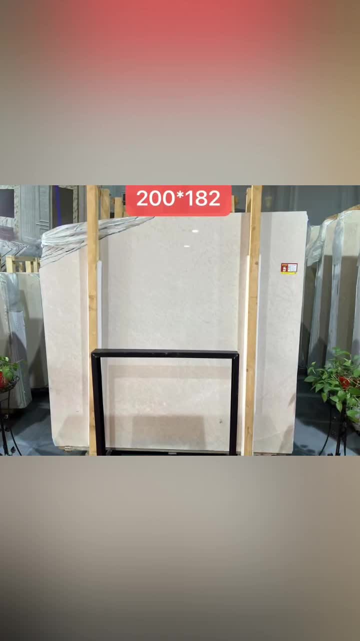 Iran Royal Botticino Marble Slab For Cutting Floor Tiles