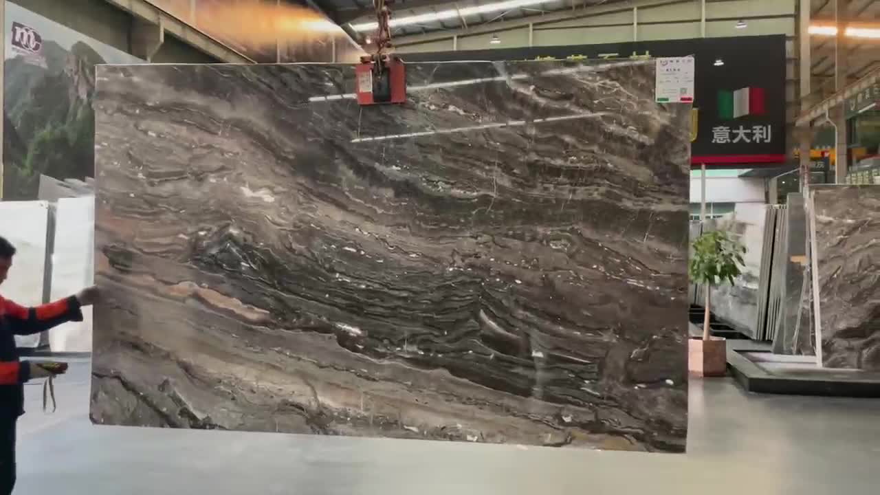 Italy Venetian Brown Marble Slab For Wall Decoration Tiles