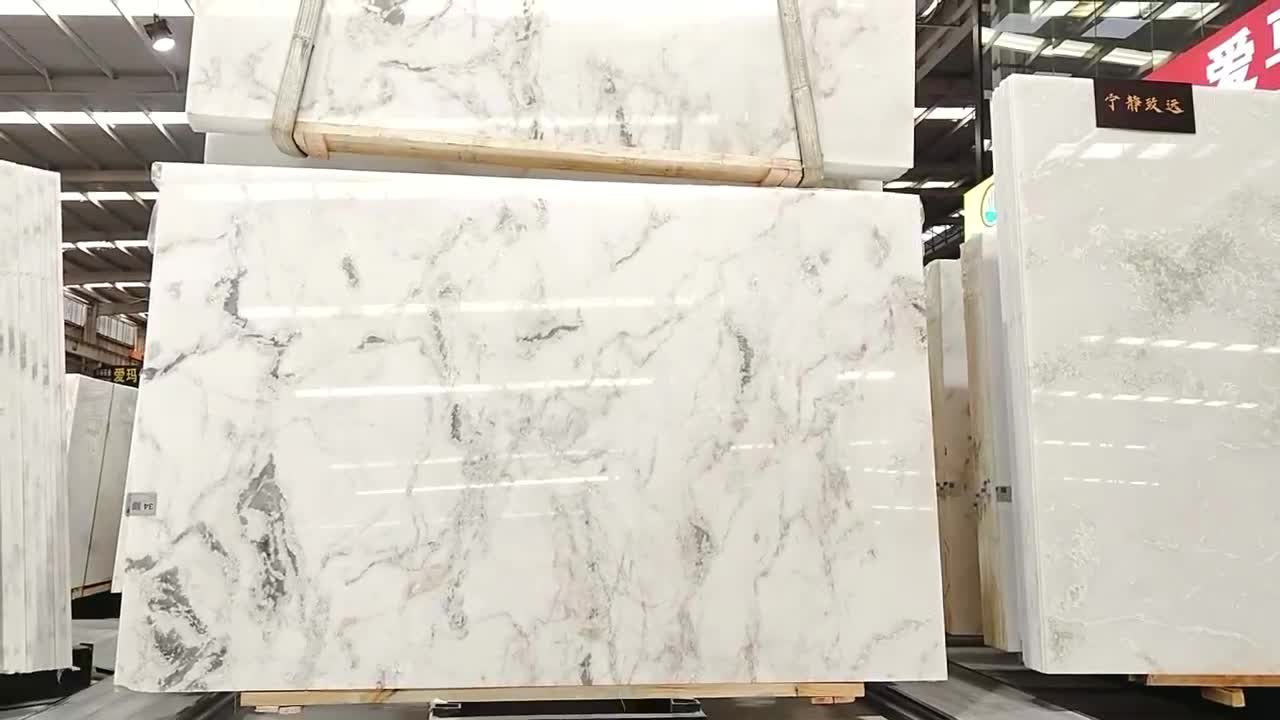 Namibia Oyster White Marble Slab Flooring Wall Tiles