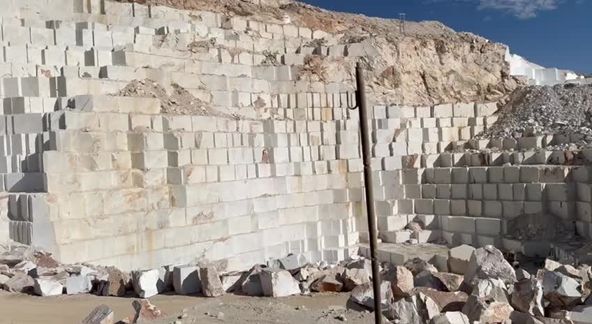White Marble Blocks
