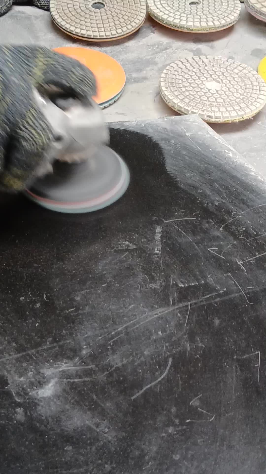 Flexible Dry Polishing Pads For Granite And Marble