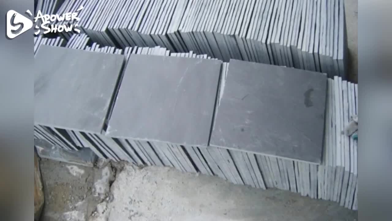 New Black Slate Garden Stepping Stone Pavers