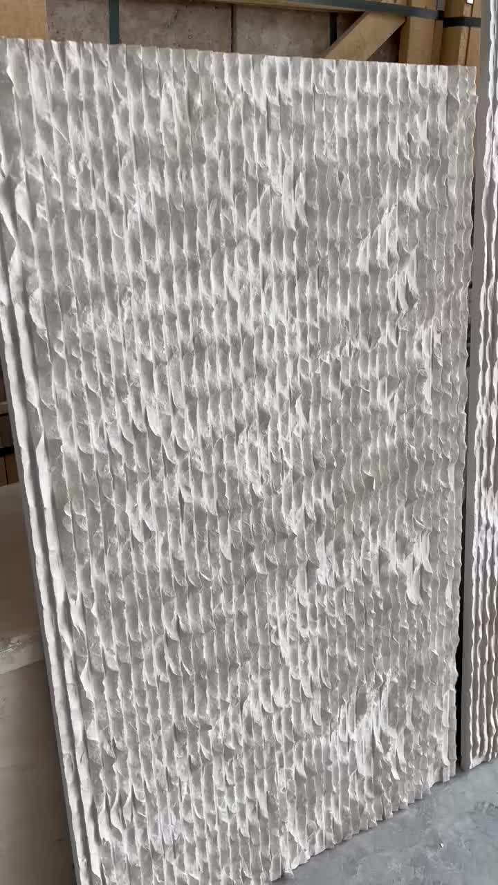 Gohare / Gohara Limestone Cut-Broken Combed Tiles