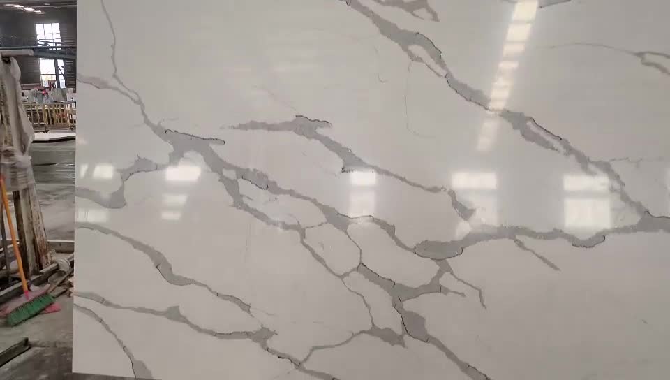Quartz Slab Artificial Stone Slabs Hot Sale Pattern 6061