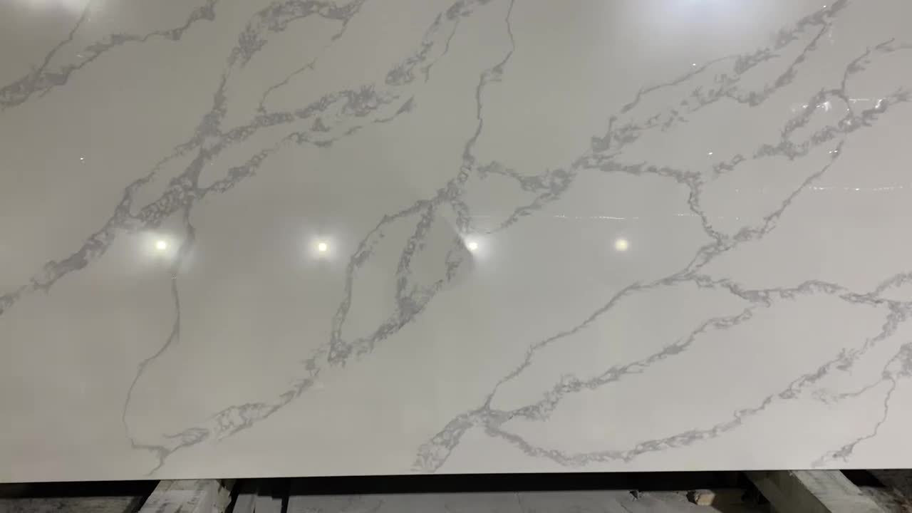 Quartz Slab Artificial Stone Slabs Hot Sale Pattern 8005