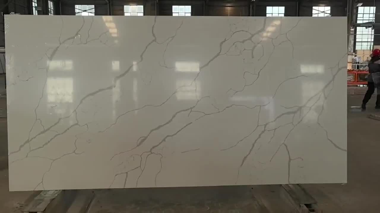 Quartz Slab Artificial Stone Slabs Hot Sale Pattern HFI-1025