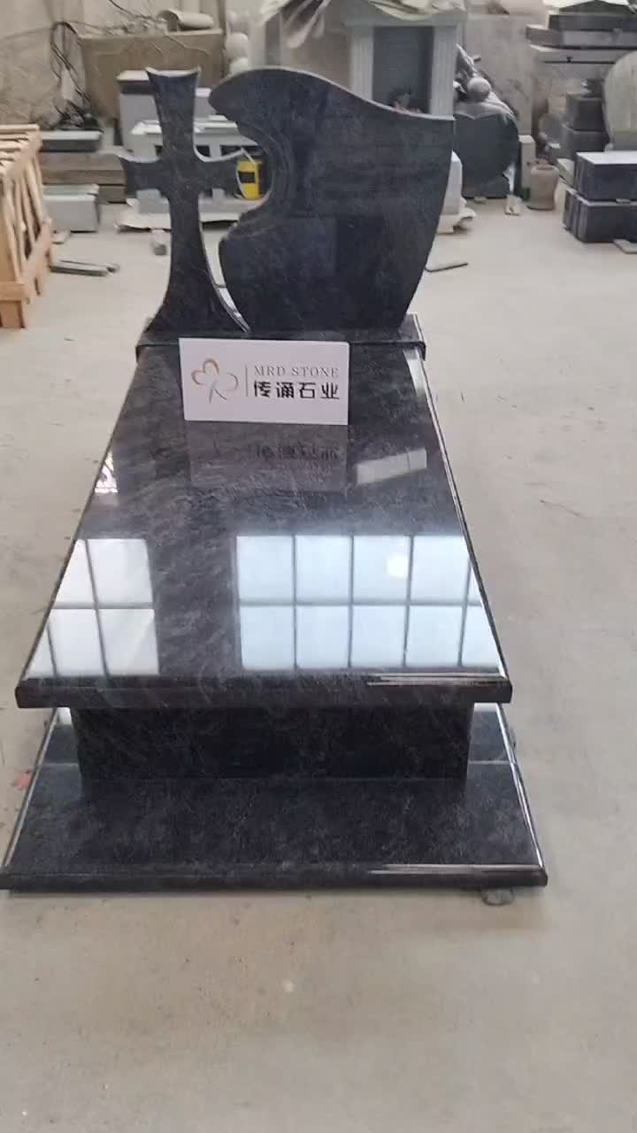 Orion Blue Polished Granite Monument