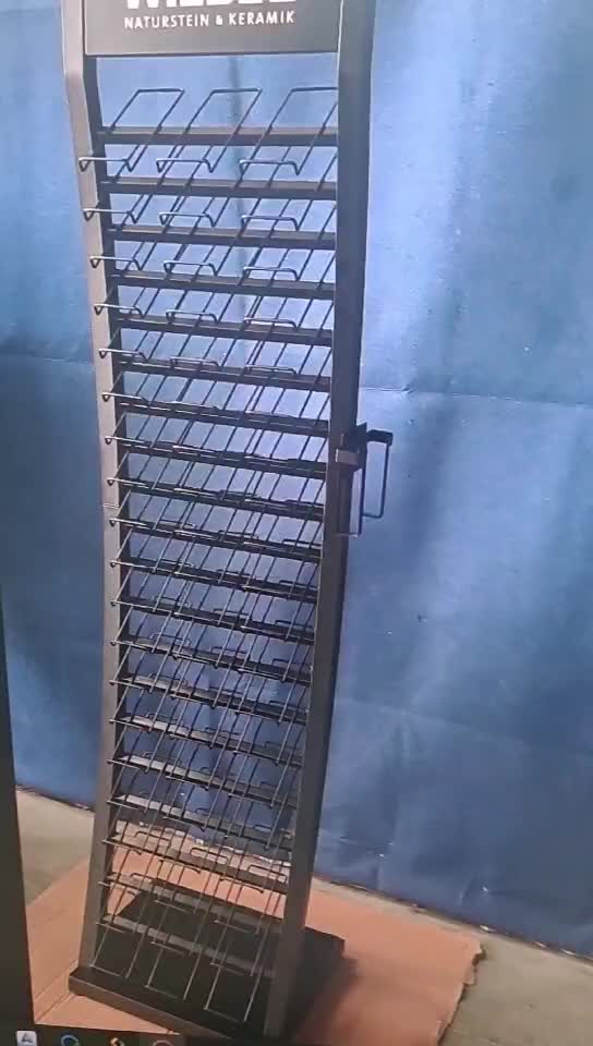Black Curved Display Rack-SRL041