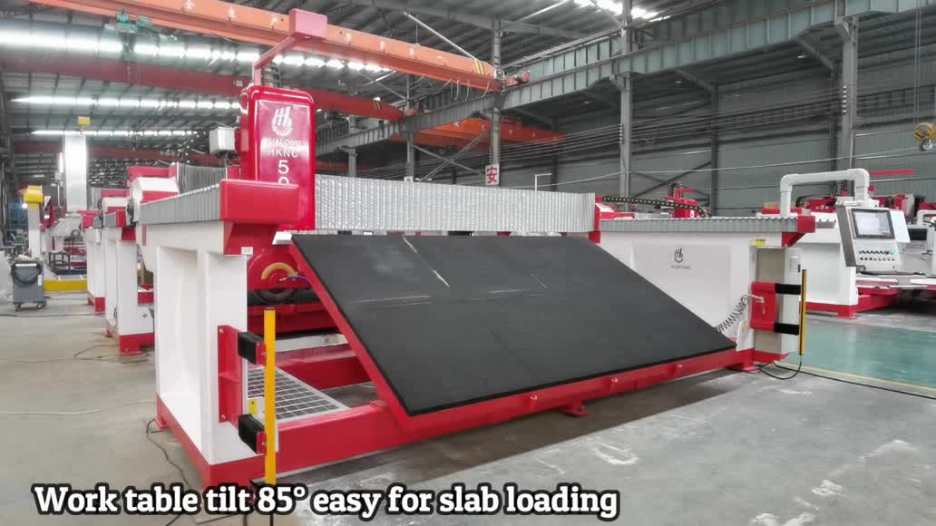 2025 Italian CNC 5 Axis Plus Router Bridge Saw Stone Cutting Machine