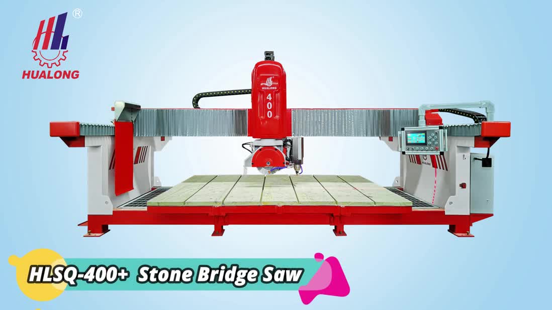 4+1 Axis Bridge Saw Granite And Marble Stone Cutting Machine W/ Router