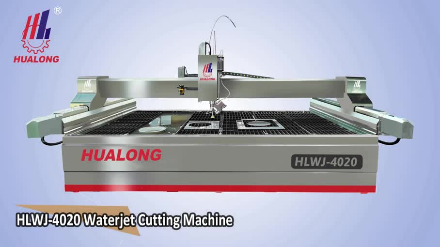 High Precision CNC Water Jet Cutter Stone Waterjet Cutting Machine
