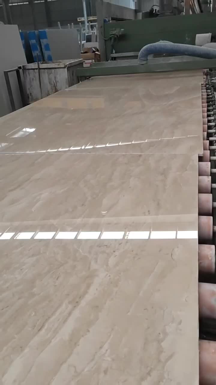 Turkey Amasya Beige Marble Slab Customized Size Floor Tiles