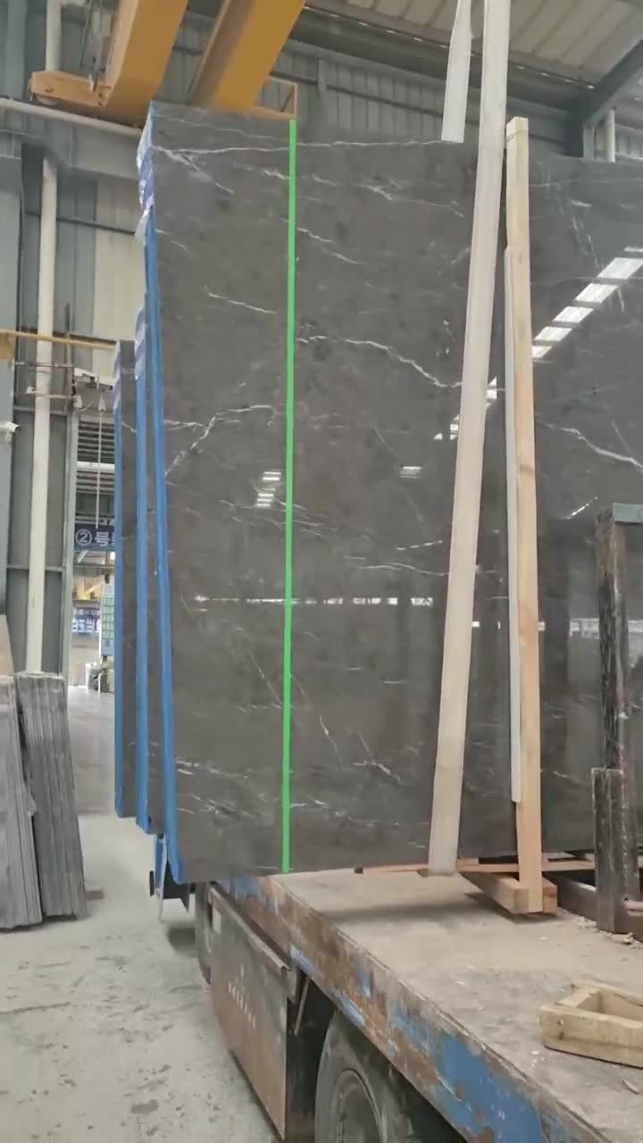 Turkey Prestige Grey Marble Slab For Cutting Wall Tiles